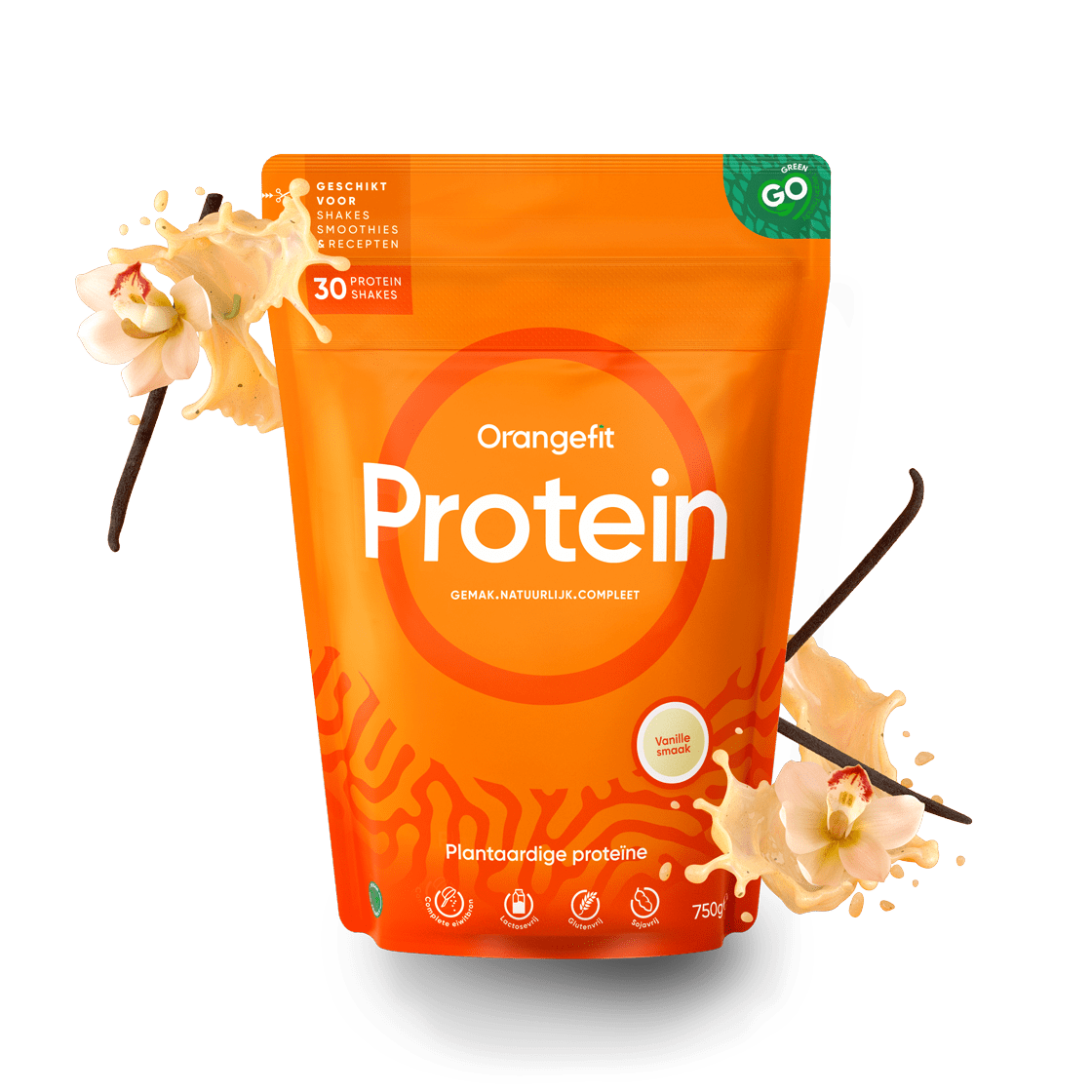 Orange Fit Vegan Protein 750g