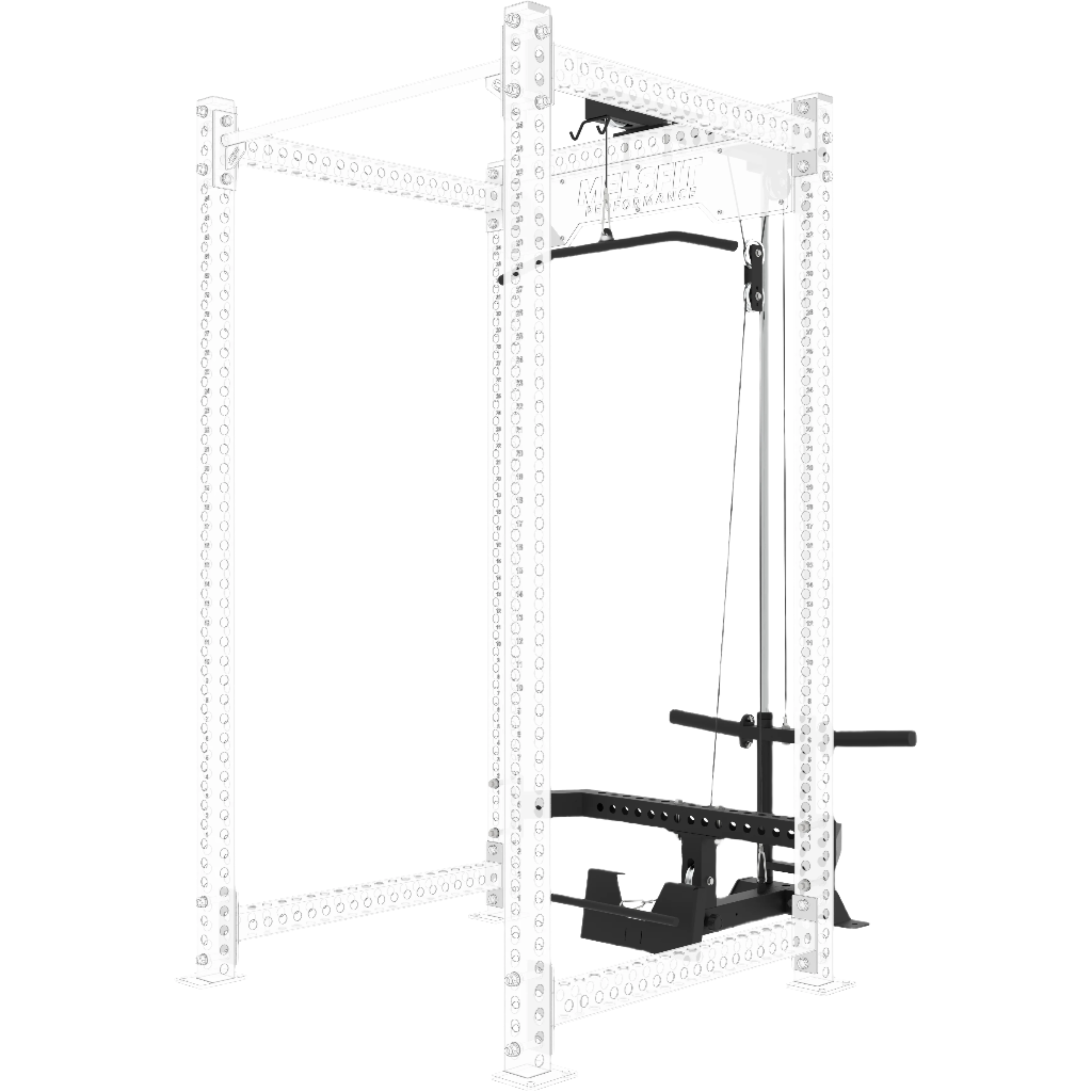 Latpulldown Attachment - Melsfit Performance