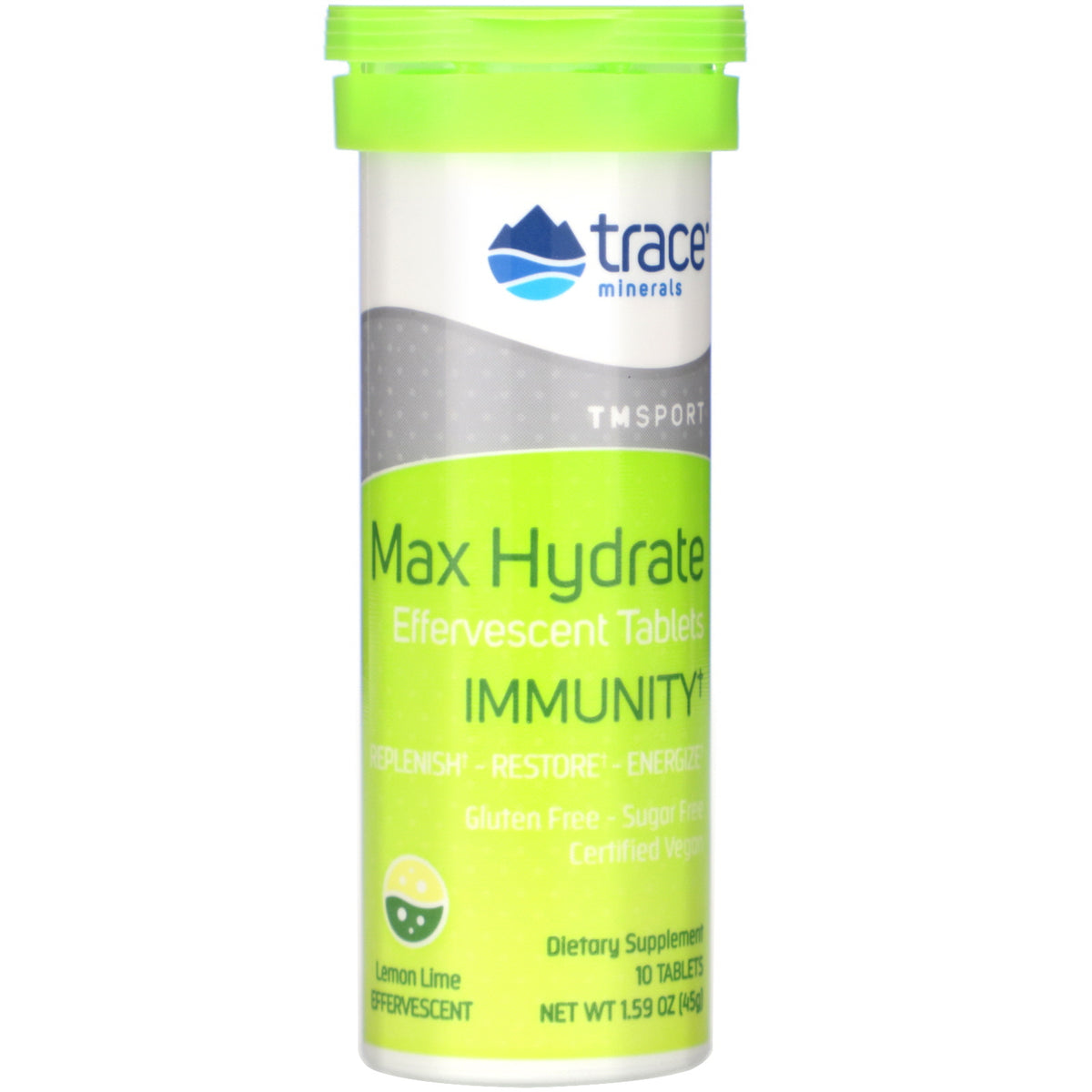 Maxhydrate immunity Effervescent Tablets - Trace Minerals
