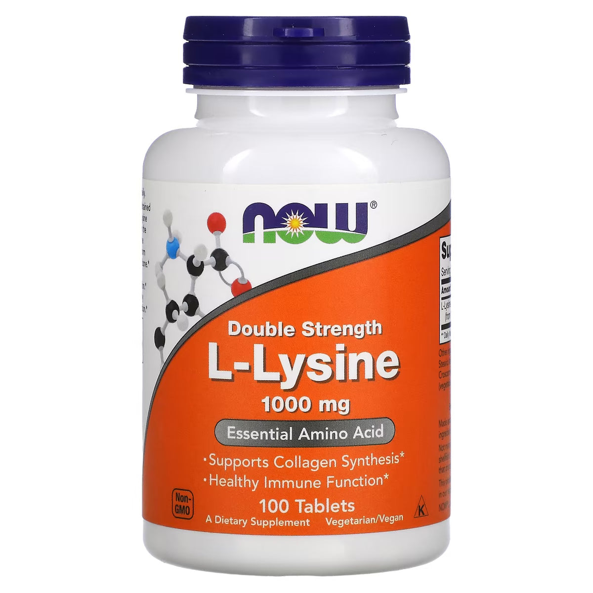 L-Lysine 1000mg - Now Foods