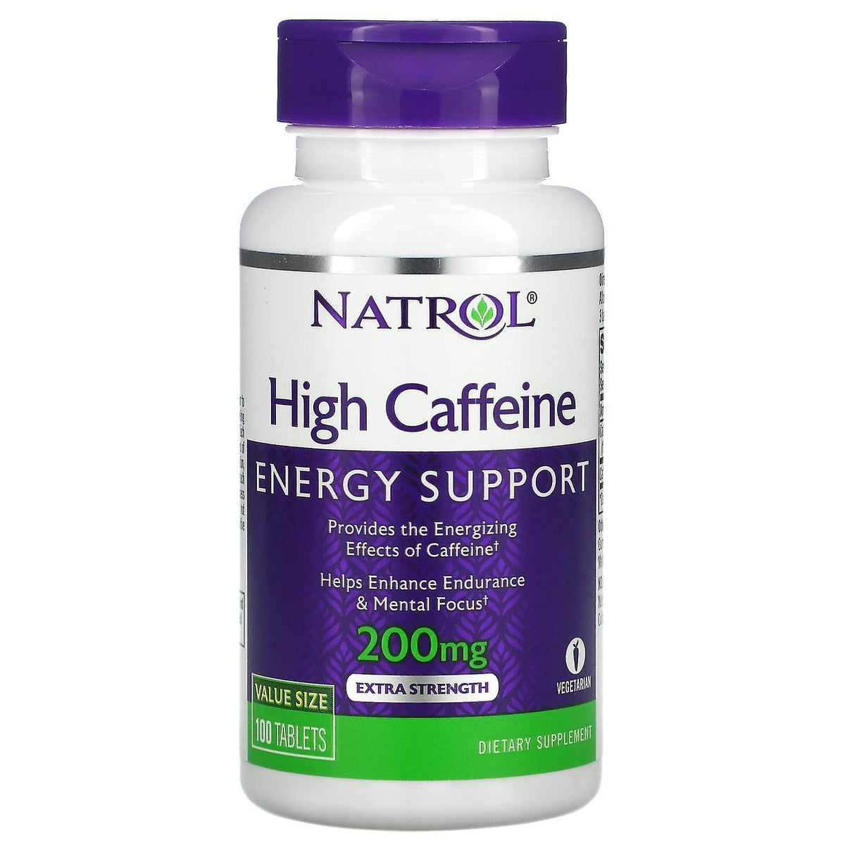 Natural - High Caffeine 200mg