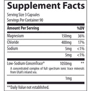 Trace Minerals ConcenTrace Mineral Capsules