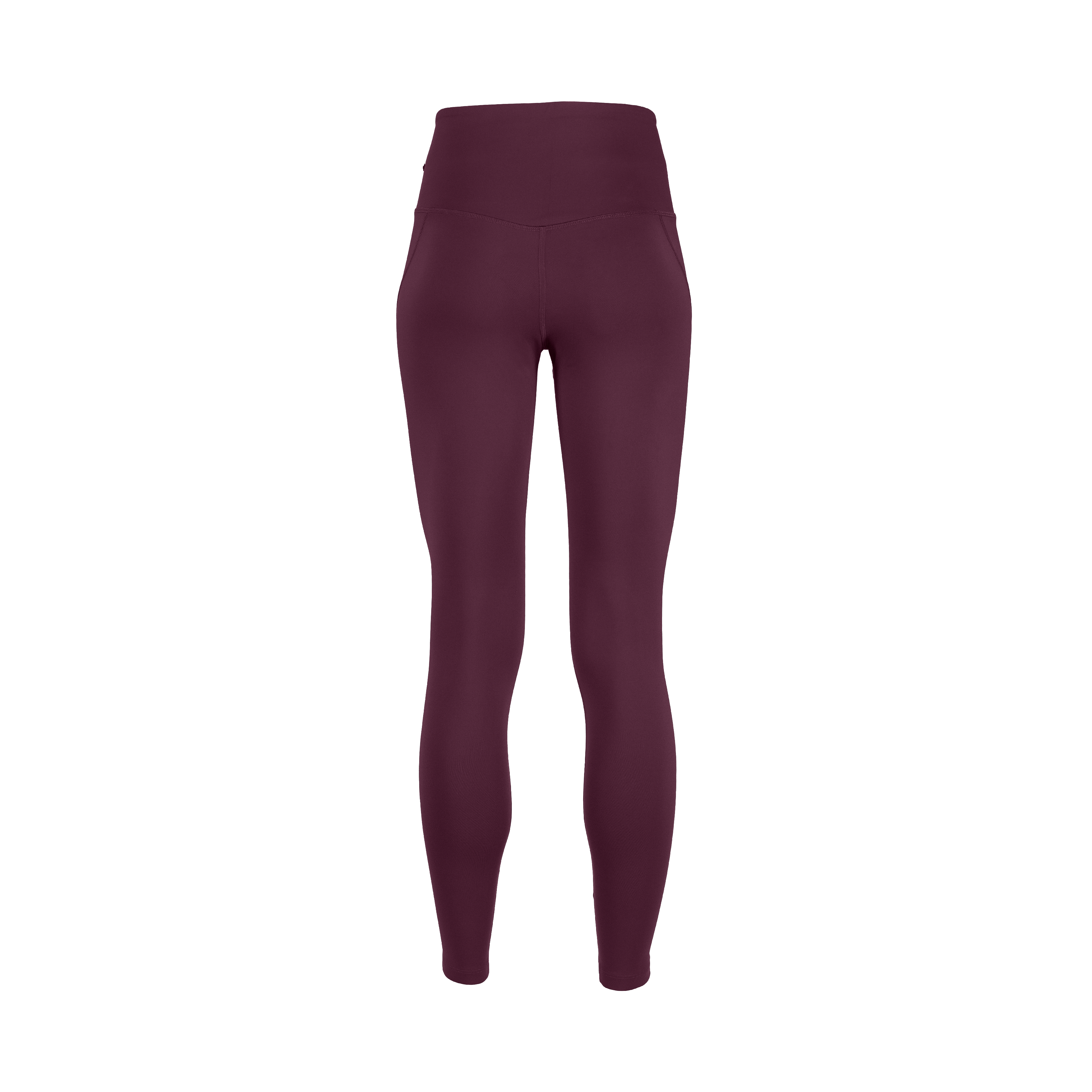 Lange Kompressionsleggings mit hoher Taille
