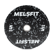 Disque de poids Olympique en caoutchouc Fleck - Melsfit Performance