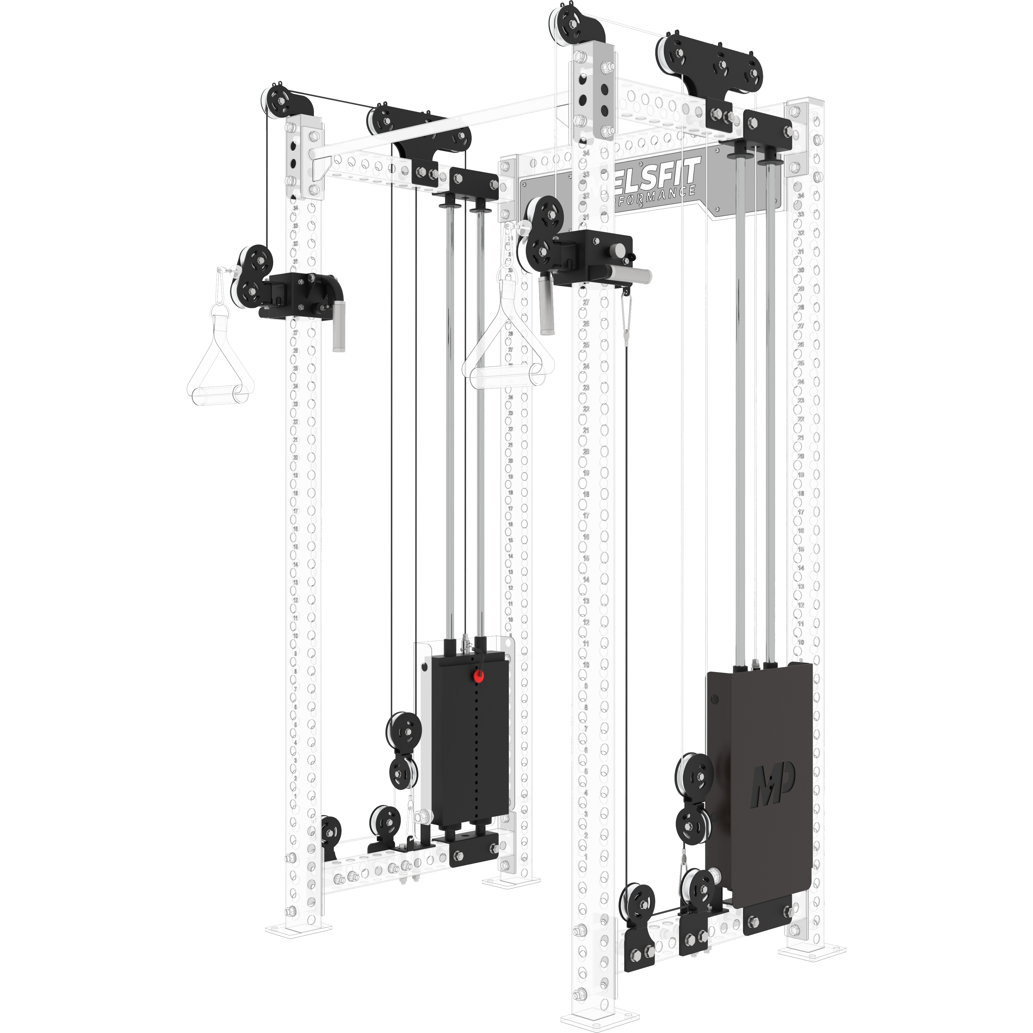 Pin Loaded Attachment for rack V2 - MP