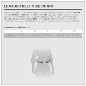 6'' Padded Leather Belt - Harbinger