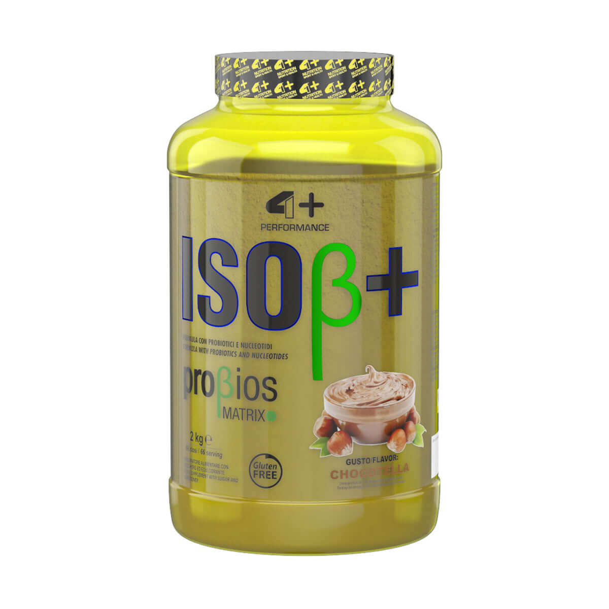 4+ Nutrition - ISO+  Whey Protein Isolate with Probiotics