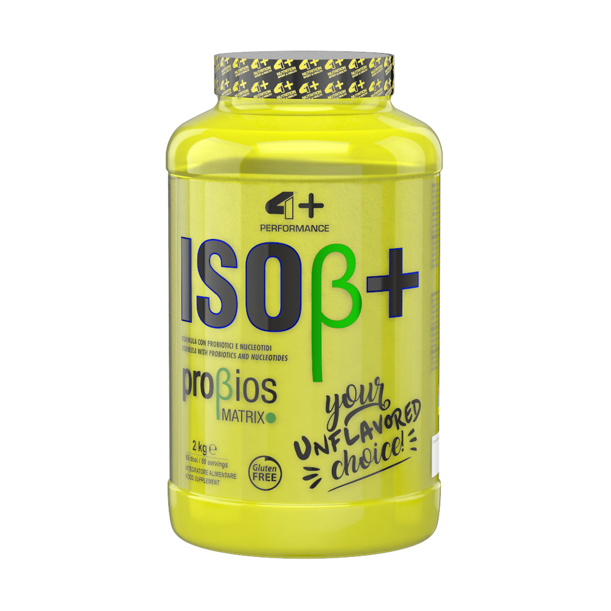 4+ Nutrition - ISO+ Whey Protein Isolate with Probiotics