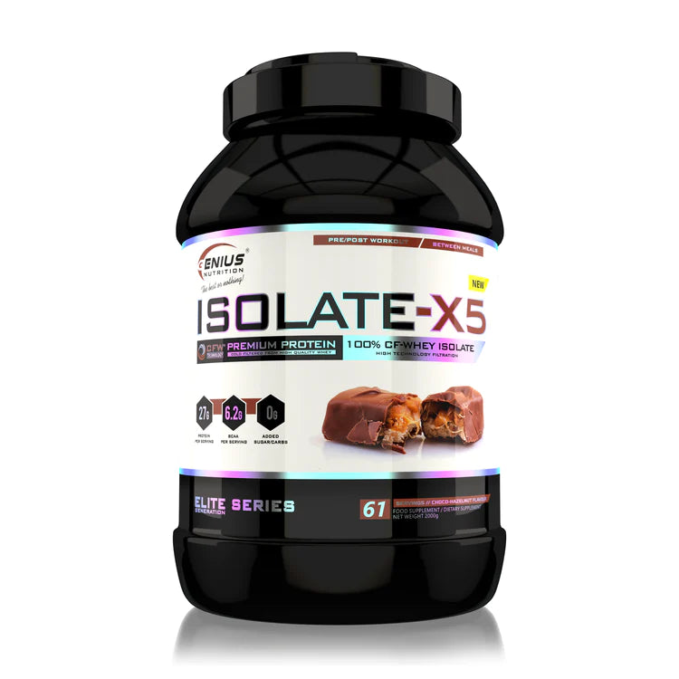 Genius Nutrition - ISOLATE-X5 2000G/61SERV