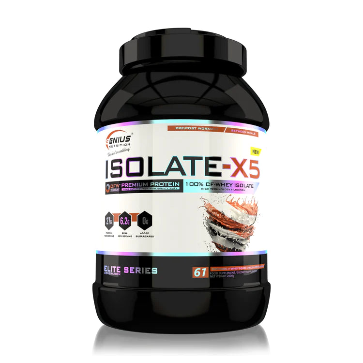 Genius Nutrition - ISOLATE-X5 2000G/61SERV