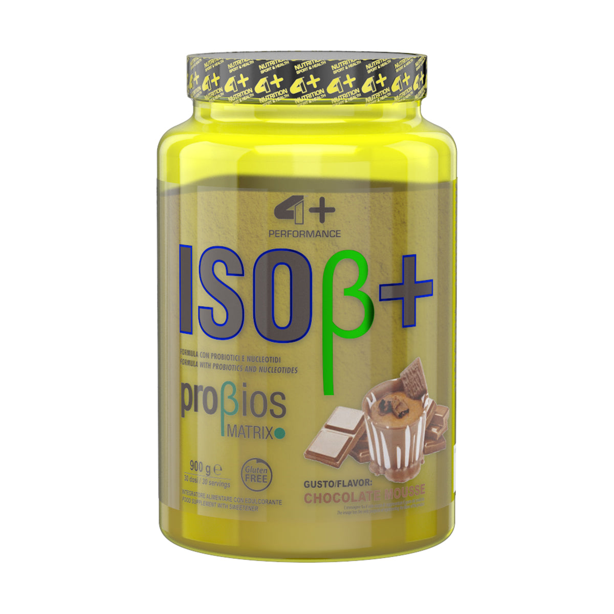 4+ Nutrition - ISO+ Whey Protein Isolate with Probiotics