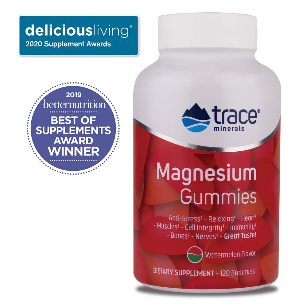 Magnesium Gummies - 120 Gummies - Trace Minerals