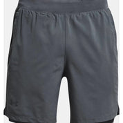 Short 2 en 1 - Launch Run pour homme - UA