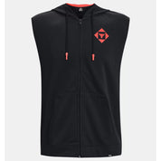 Men's Project Rock Heavyweight Terry Sleeveless Full-Zip Hoodie - UA