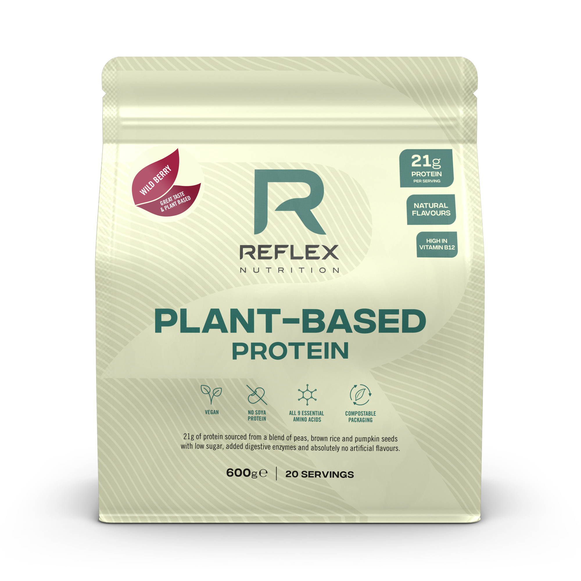 Reflex Nutrition Plant-Based Protein (Protéines d'origine végétale)