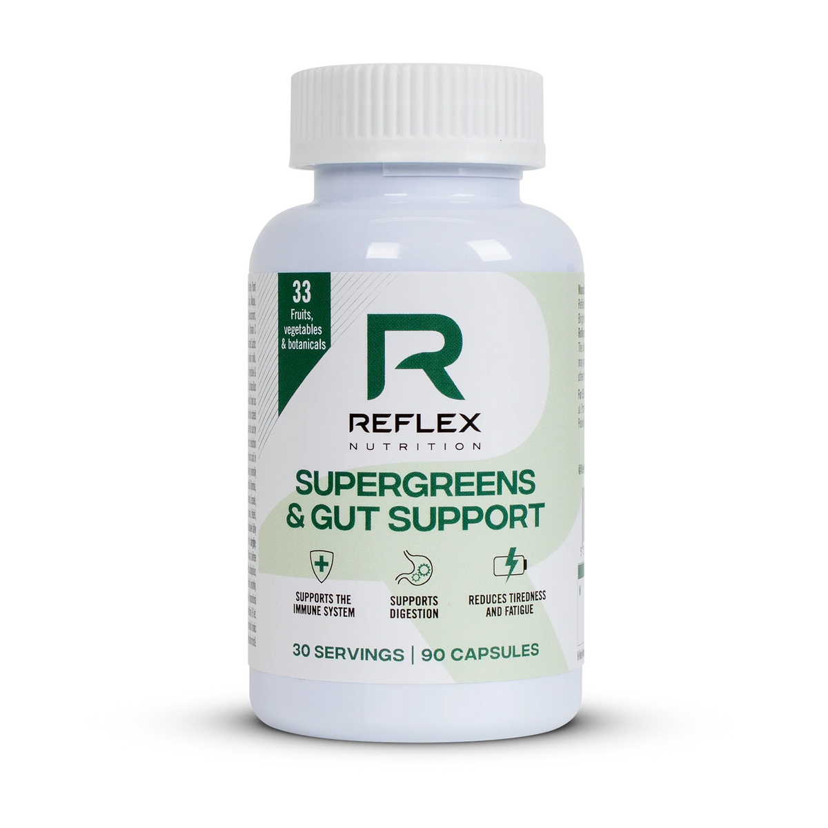 Reflex Nutrition - Supergreens & Gut Support 90caps