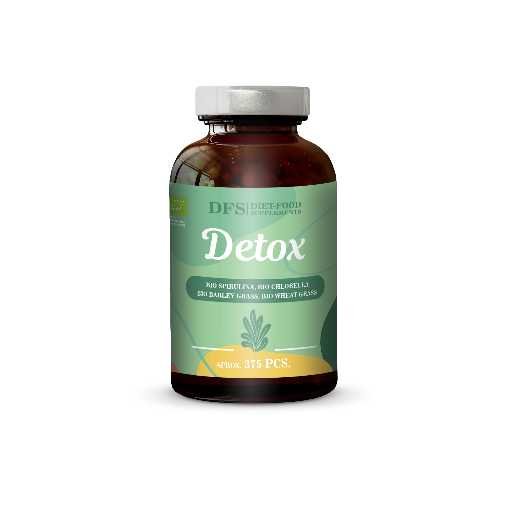 Detox Spirullina-Chlorella-Barely Grass-Wheat Grass - Diet-Food