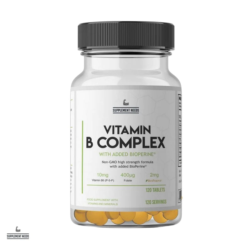 Vitamin B Complex - Supplement Needs (120 tablets)