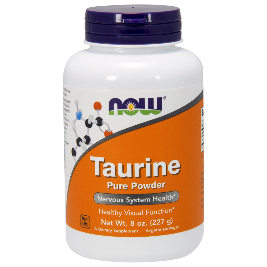 Taurine Pure Powder (227g) - Now Foods