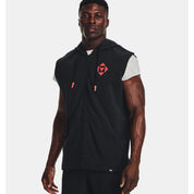 Men's Project Rock Heavyweight Terry Sleeveless Full-Zip Hoodie - UA
