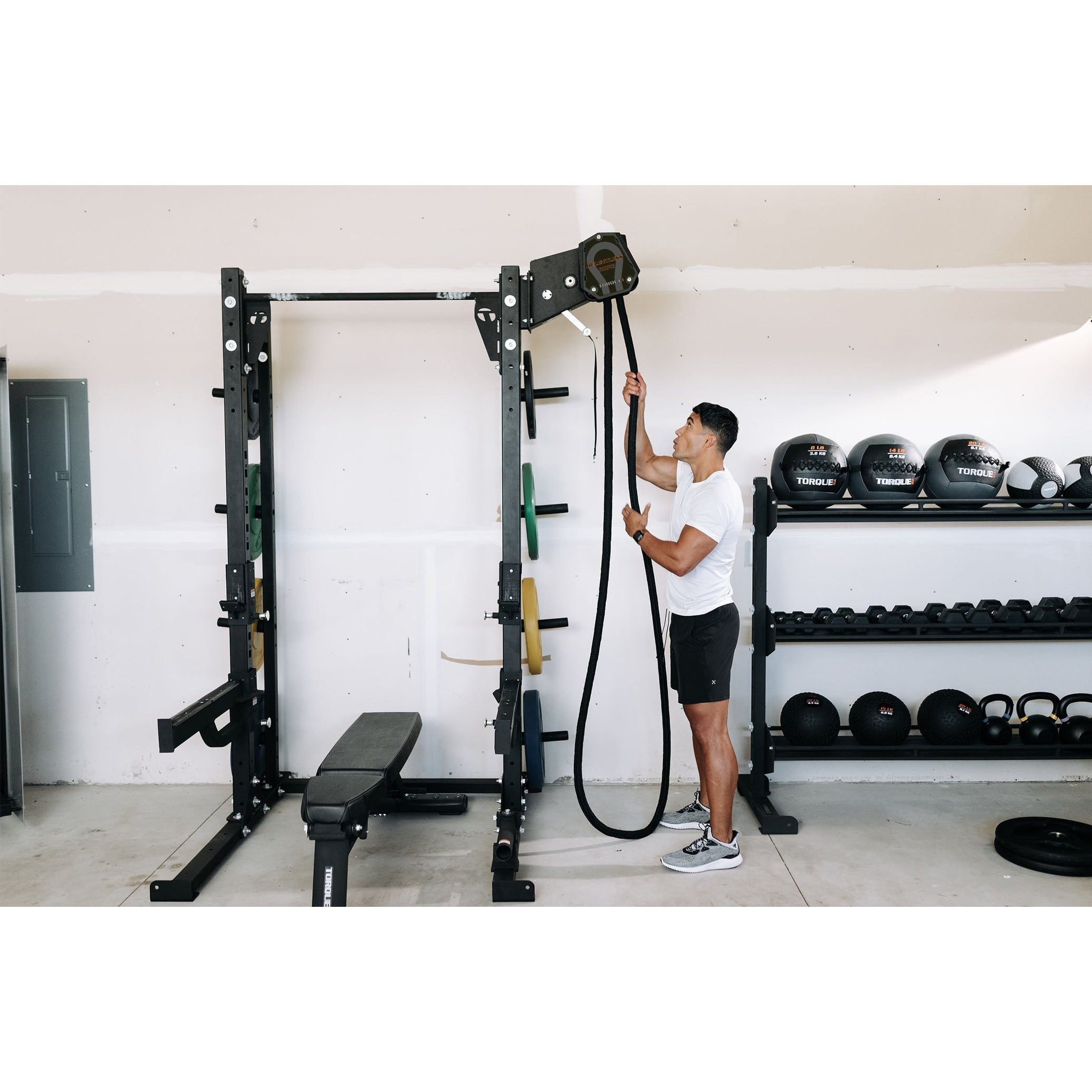 Endless rope trainer - Torque