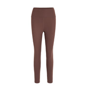 Lange Kompressionsleggings mit hoher Taille