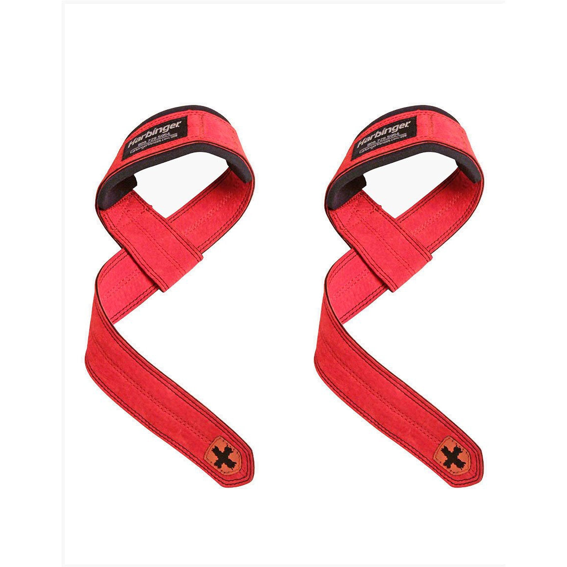 Padded Leather Lifting Straps