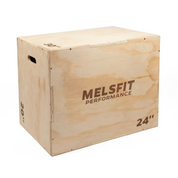 MP Plyo-Box en bois.