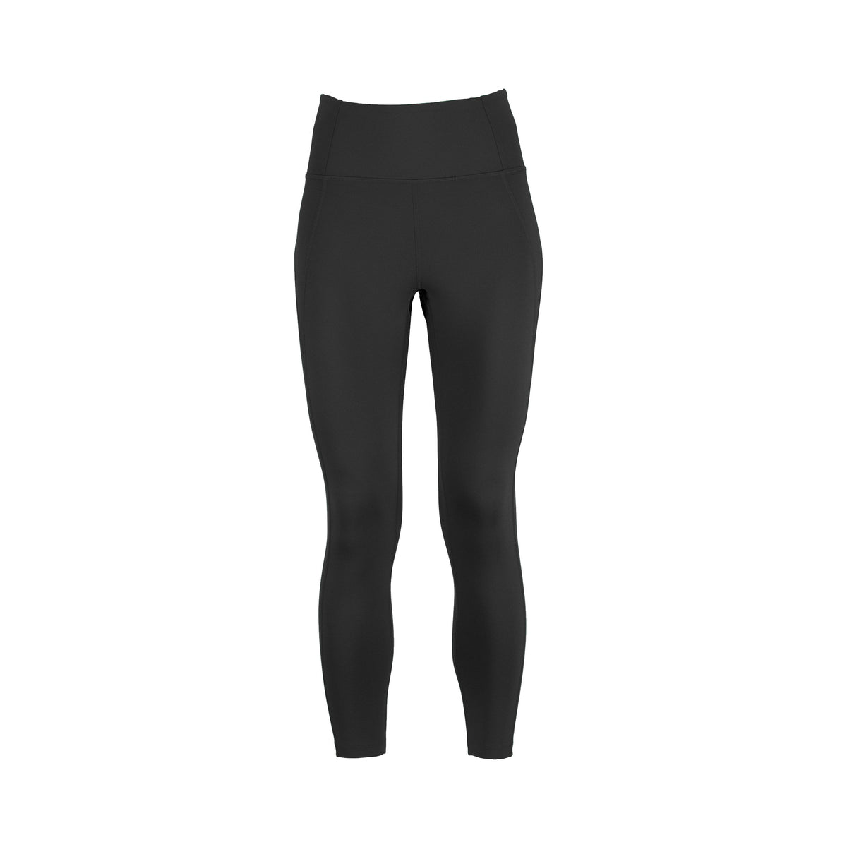 High-waisted compression leggings, 7/8