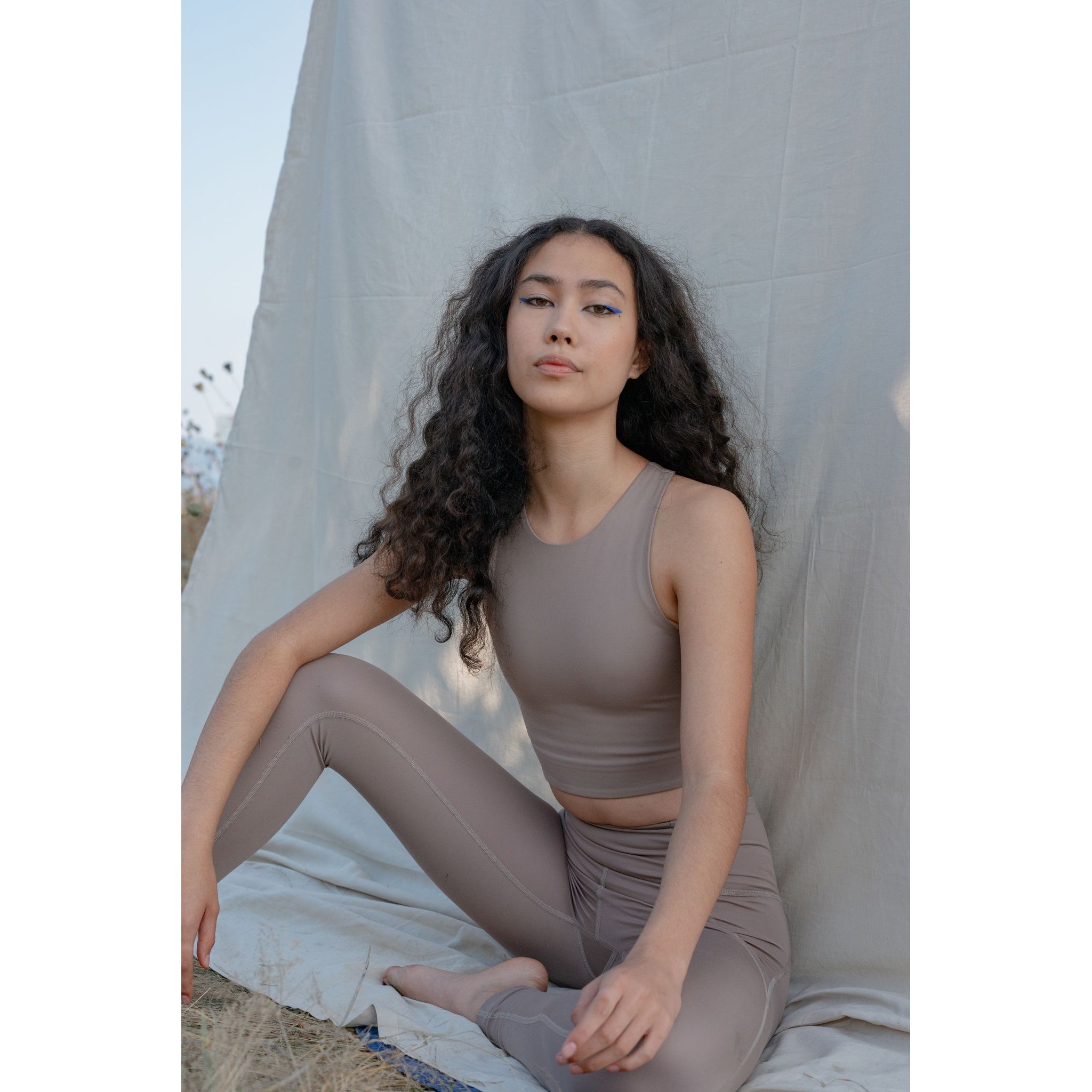 girlfriend collective Soutien-gorge Crop Dylan