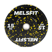 Disque de poids Olympique en caoutchouc Fleck - Melsfit Performance