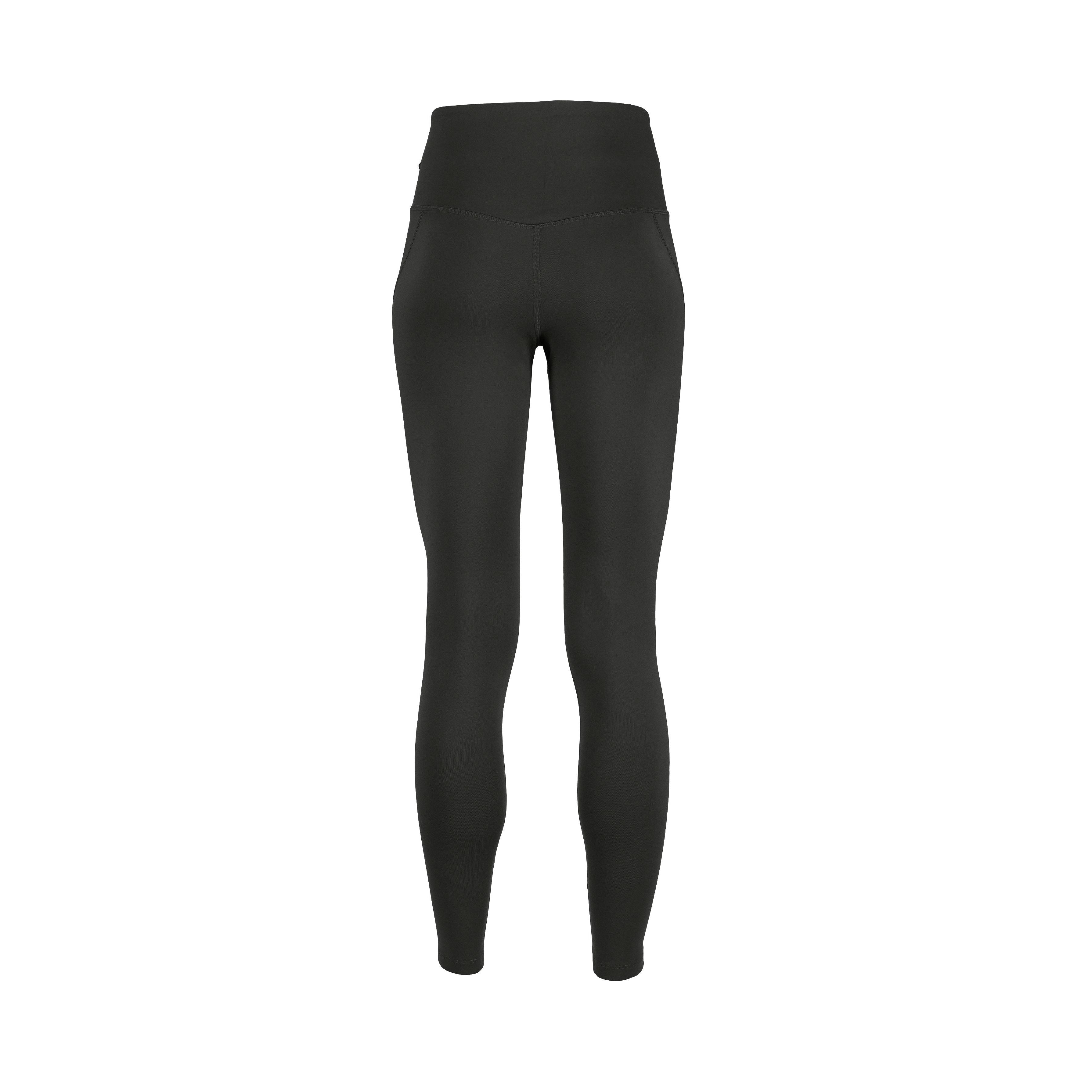 Lange Kompressionsleggings mit hoher Taille