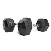 Hexagonal Rubber Dumbell - Melsfit Performance