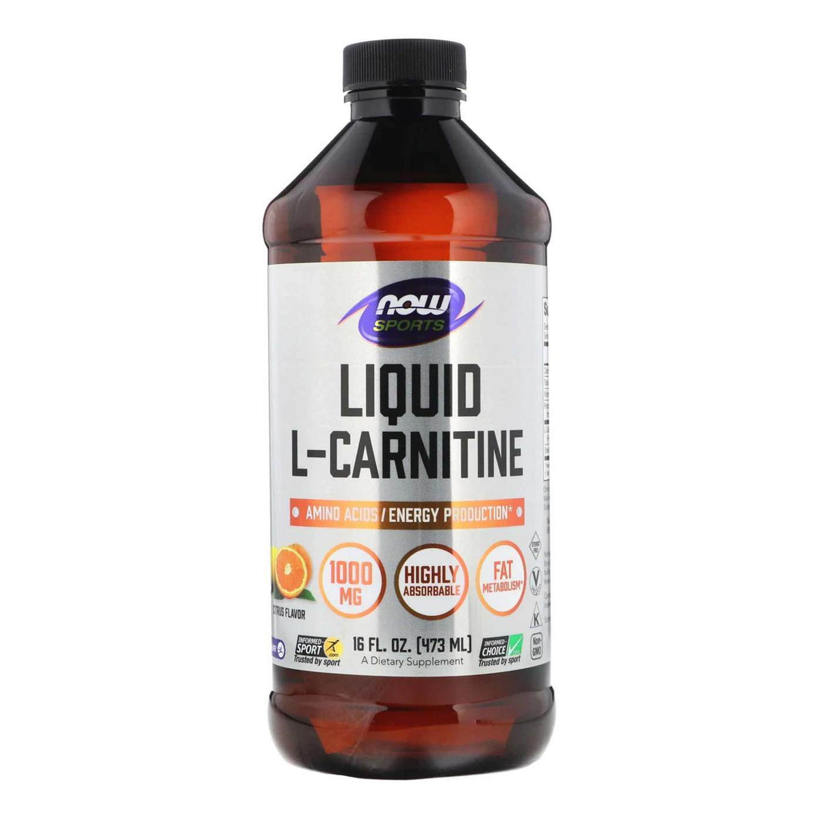 Now Foods L-Carnitine Liquid 1000mg