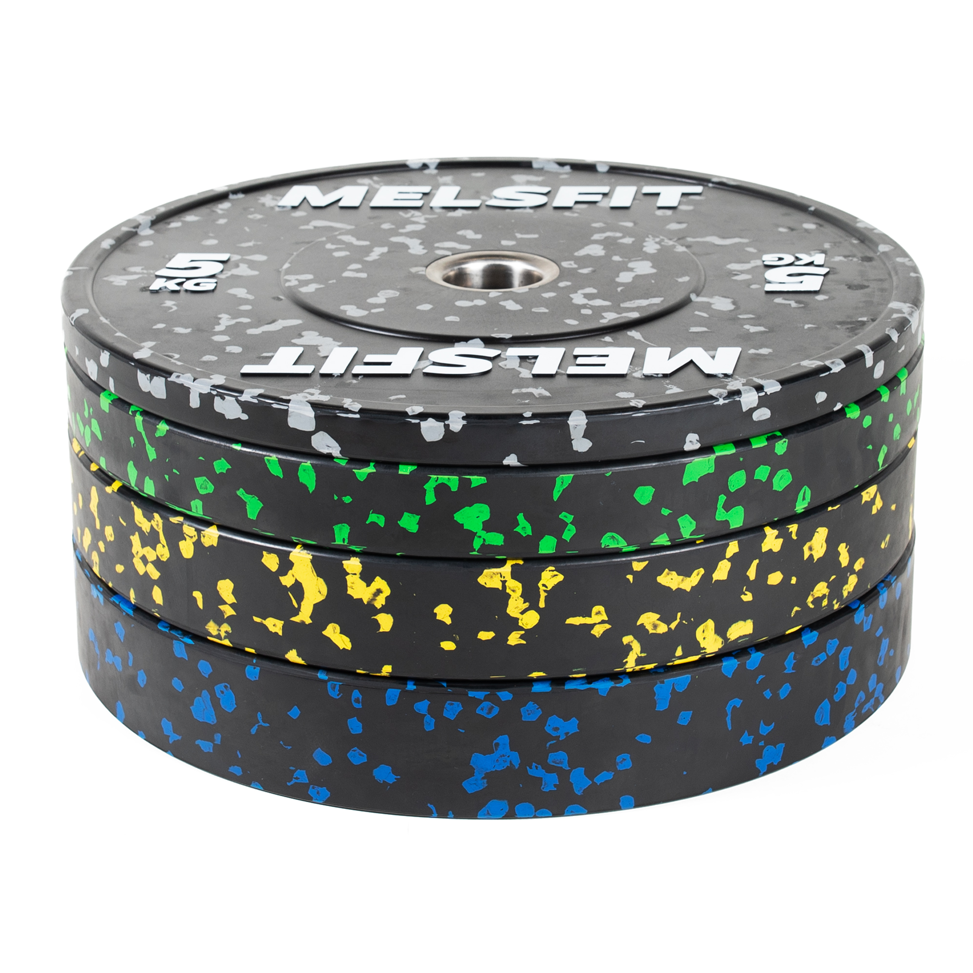 Disque de poids Olympique en caoutchouc Fleck - Melsfit Performance