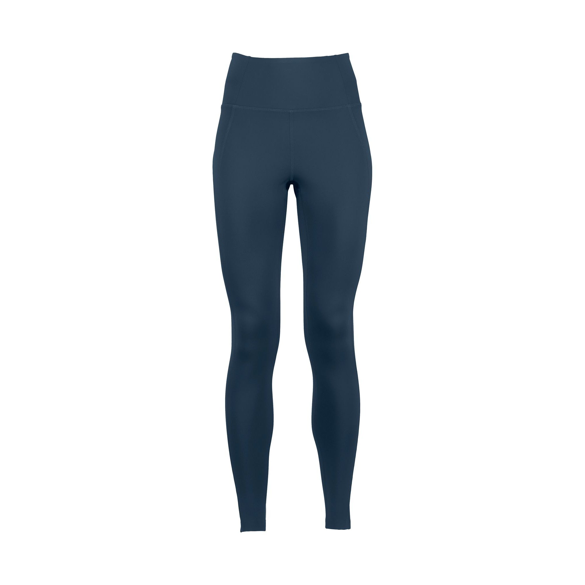 Lange Kompressionsleggings mit hoher Taille