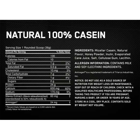100% Casein Gold Standard - Optimum Nutrition