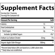 Apple Cider Vinegar Gummy