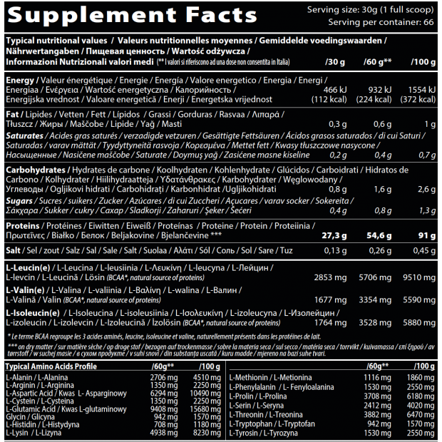 QNT Metapure Zero Carb Whey Isolate
