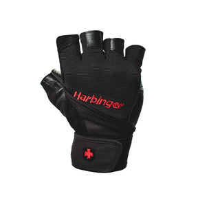 Pro Wristwraps Gloves Mens (Black) - Harbinger