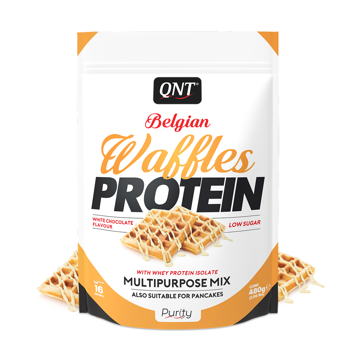 Belgian Waffles Protein (480g) - QNT