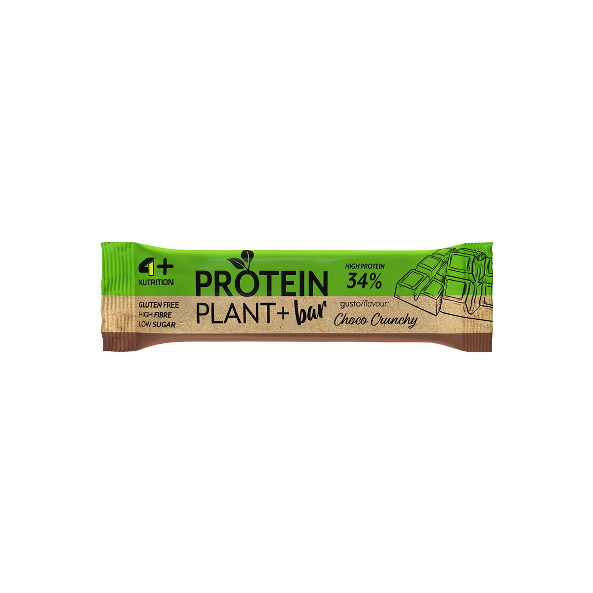 4+ Nutrition PLANT+ Protein Bar