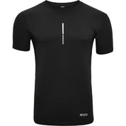 RDX - T2 T-Shirt Noir à Manches Courtes Pour Le Sport