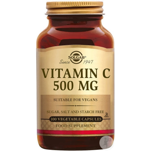 Vitamin C 500mg - Solgar 100Vege Caps
